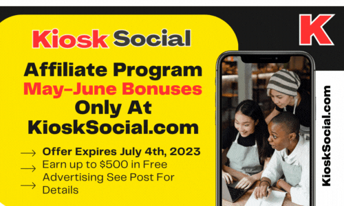 Affiliate Bonuses Kiosk Social Affiliates June 2023