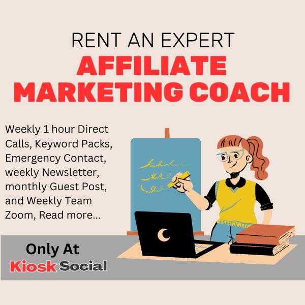 Rent a Expert Affiliate Marketer 1 Month Term