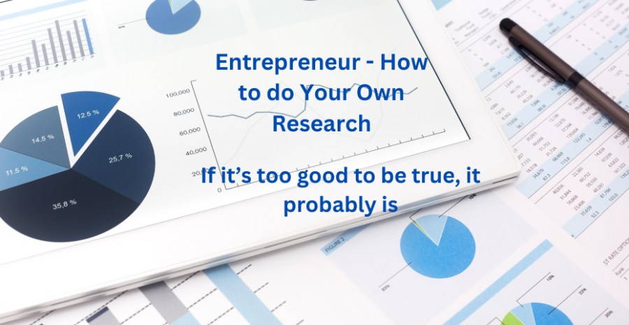 Entrepreneur - How to do Your Own Research