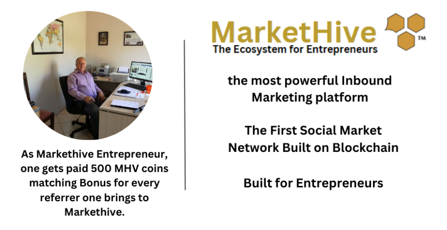 Markethive - a Market Network for Entrepreneurs, Built on Blockchain