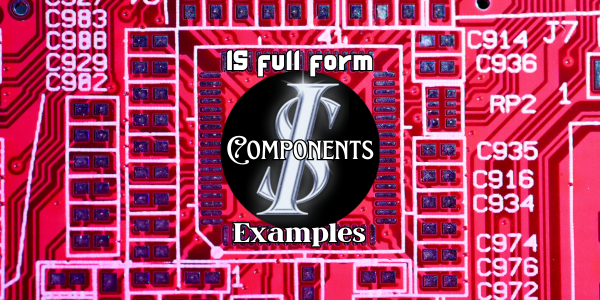 IS full form and components with examples. - INFORMATION SITE