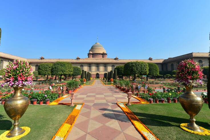 Amrit Udyan of Rashtrapati Bhavan is going to open for Public - INFORMATION SITE