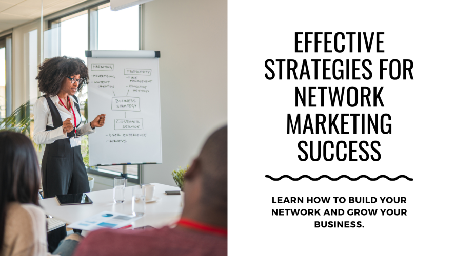 Network Marketing Effectiveness Strategies for Success