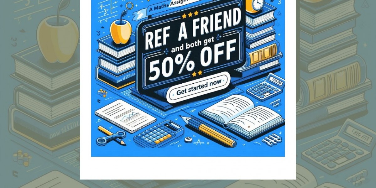 Get Expert Help and Save Big: Refer a Friend and Get 50% Off at MathsAssignmentHelp.com