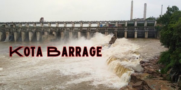 Kota Barrage 4 gates open yesterday night - INFORMATION SITE