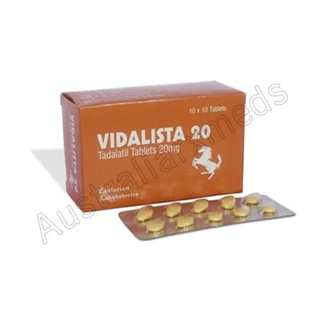 Vidalista 20 (Generic Cialis) Uses, Dosage, Side effects, Composition