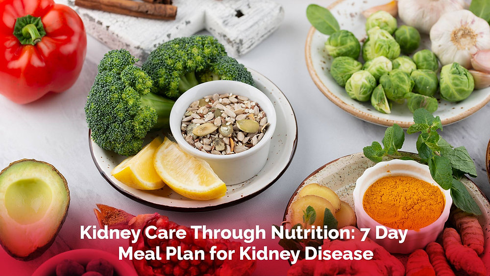 Kidney Care Through Nutrition: 7 Day Meal Plan for Kidney Disease