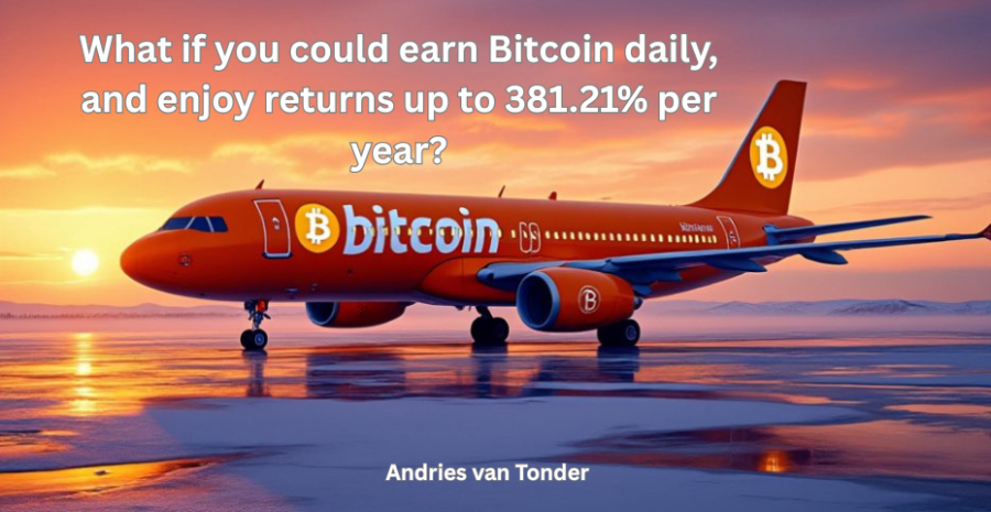 What if you could earn Bitcoin daily, and enjoy returns up to 381.21% per year