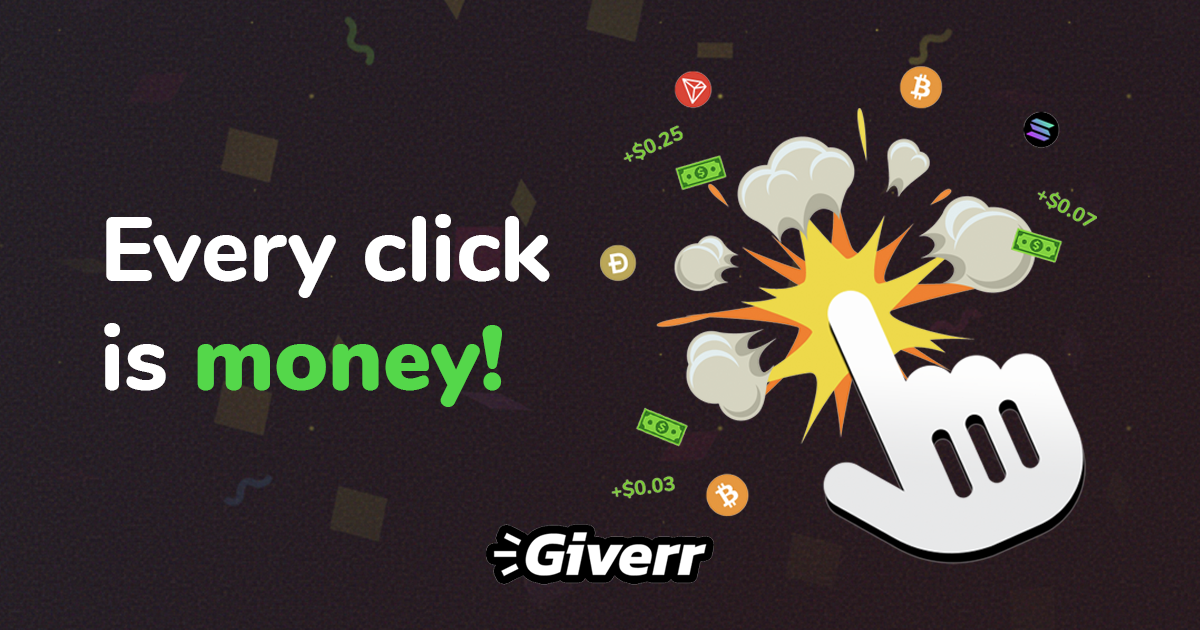 Giverr - every click is money!