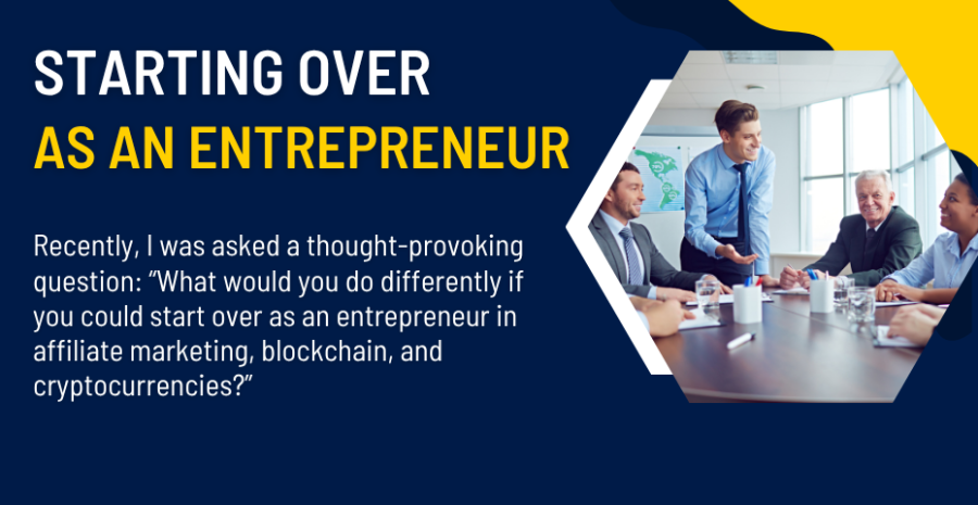 Starting Over as an Entrepreneur