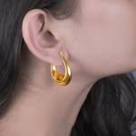 hoop earrings
