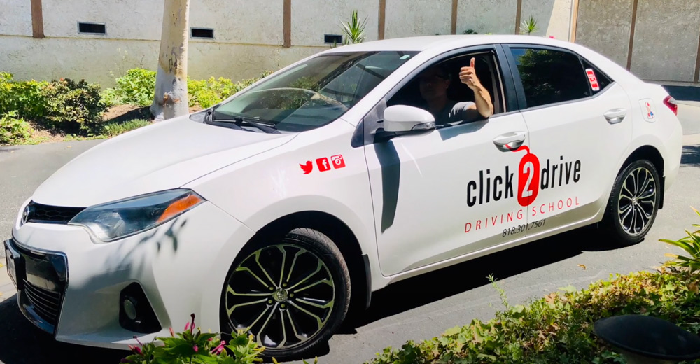 Driving School in Burbank | Behind the Wheel Training | Driving Lessons & Drivers Ed | Click2Drive