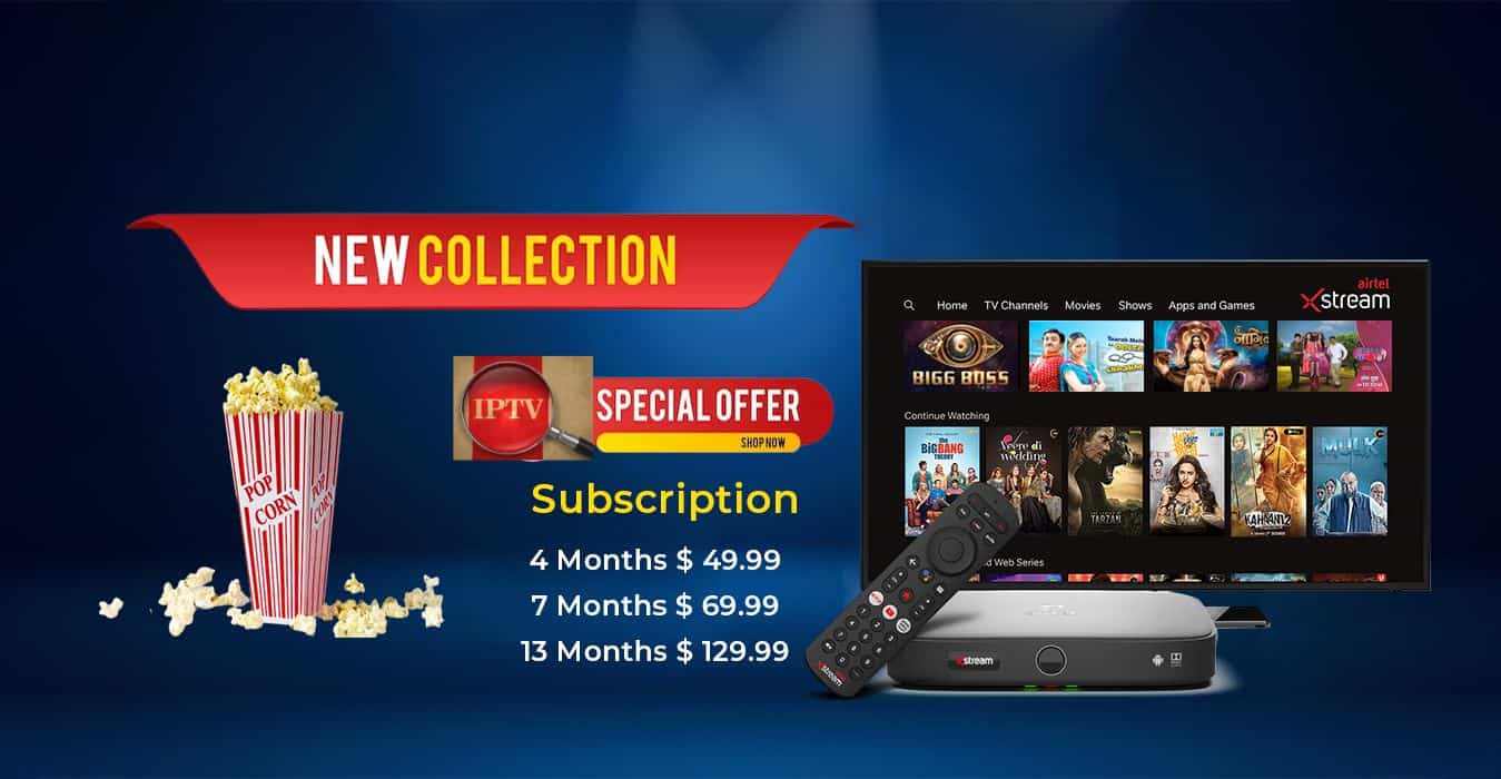 Indian IPTV Channels - Watch Bollywood & Hindi TV