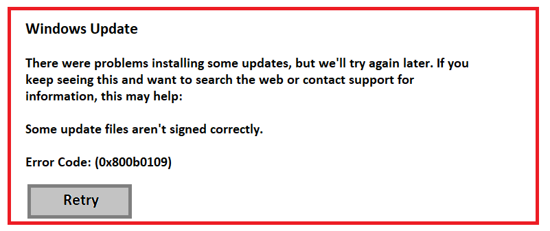 [Fixed] Windows Update Error Code 0x800b0109 | by Leoodaniel | Jun, 2025 | Medium