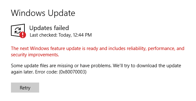 Fix: Windows 10/11 Update Error Code 0x80070003 | by Leoodaniel | Jul, 2025 | Medium
