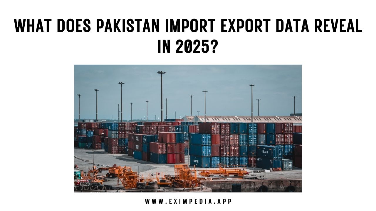 What Does Pakistan Import Export Data Reveal in 2025? – Exim Trade Blogs