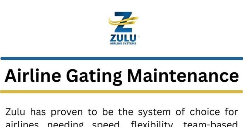 Airline Gating Maintenance