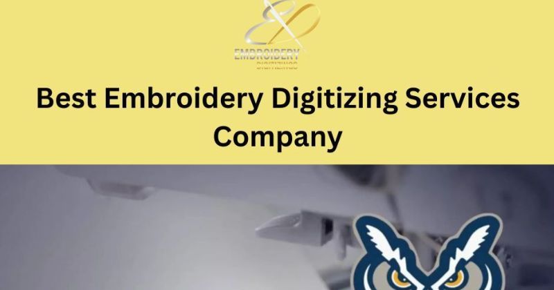 Best Embroidery Digitizing Services Company
