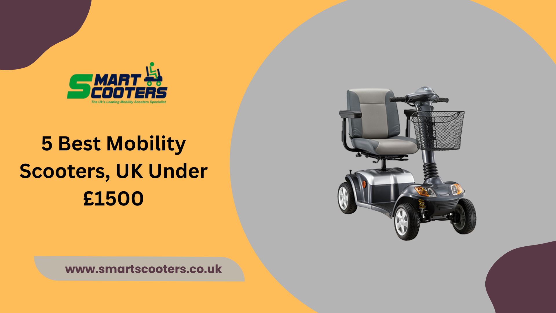 5 Best Mobility Scooters Under £1500 in the UK for 2026