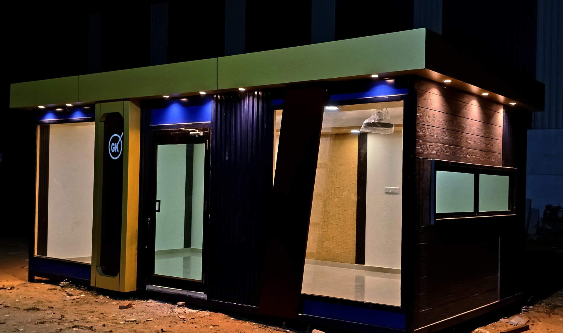 Portable Office Cabin Manufacturing in Ahmedabad | Gurukrupa Engineering