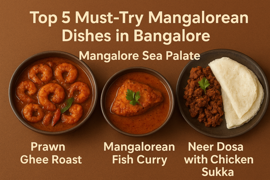 Top 5 Must-Try Mangalorean Dishes in Jayanagar Bangalore