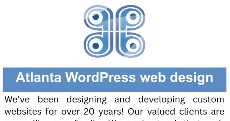 Atlanta WordPress web design