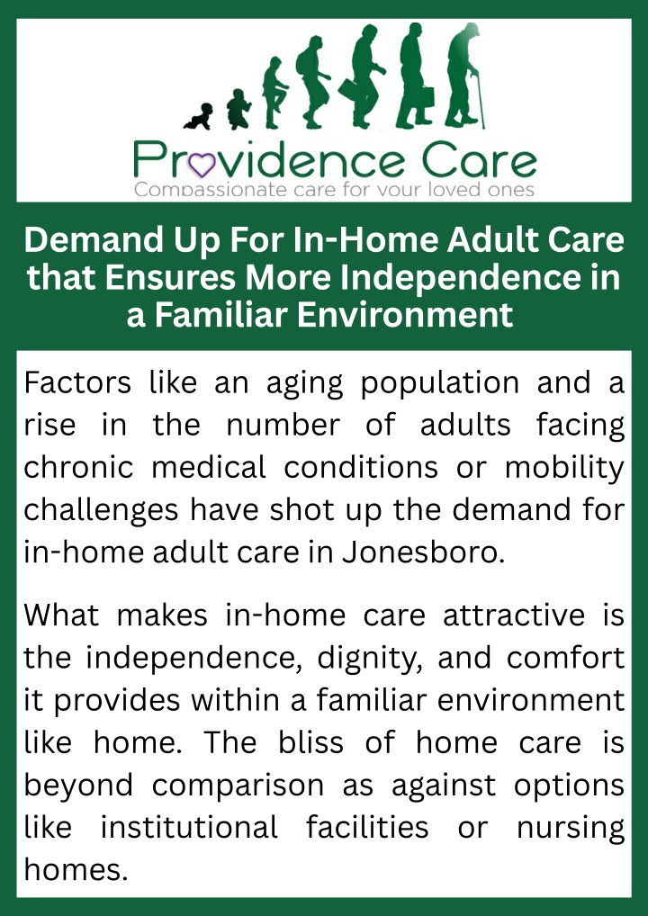 PPT - Demand Up For In-Home Adult Care that Ensures More Independence in a Familiar Environment PowerPoint Presentation - ID:14592375