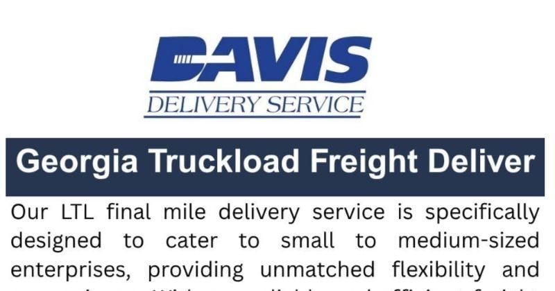 Georgia Truckload Freight Delivery