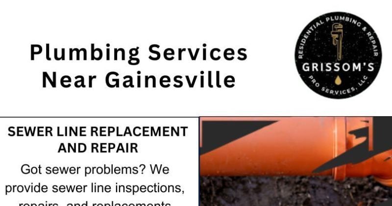 Plumbing Services Near Gainesville
