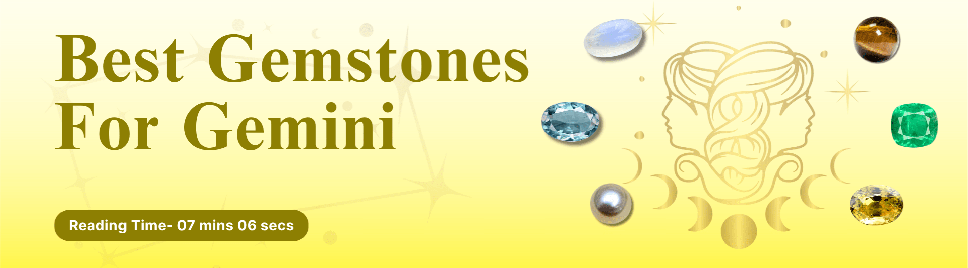 Best Gemstones For Gemini  | Gemstones for Sale