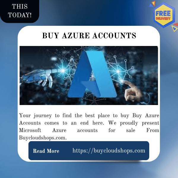 Buy Microsoft Azure accounts