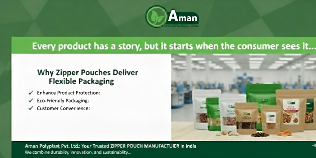 Best Zipper Pouch Manufacturers ! Standee Pouches Suppliers in India -Aman Polyplast