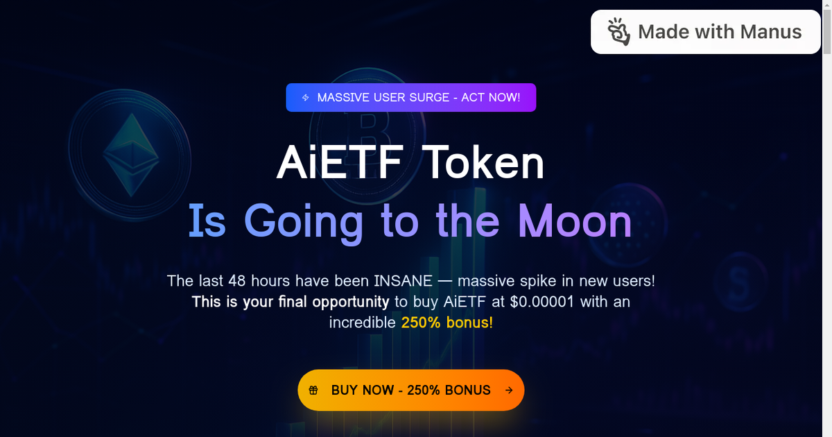 AiETF Token - Join the Revolution