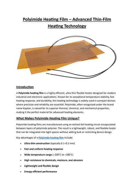 Polyimide Heating Film - best-heaters.pdf