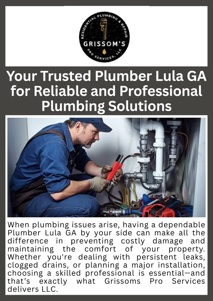PPT - Your Trusted Plumber Lula GA for Reliable and Professional Plumbing Solutions PowerPoint Presentation - ID:14652014