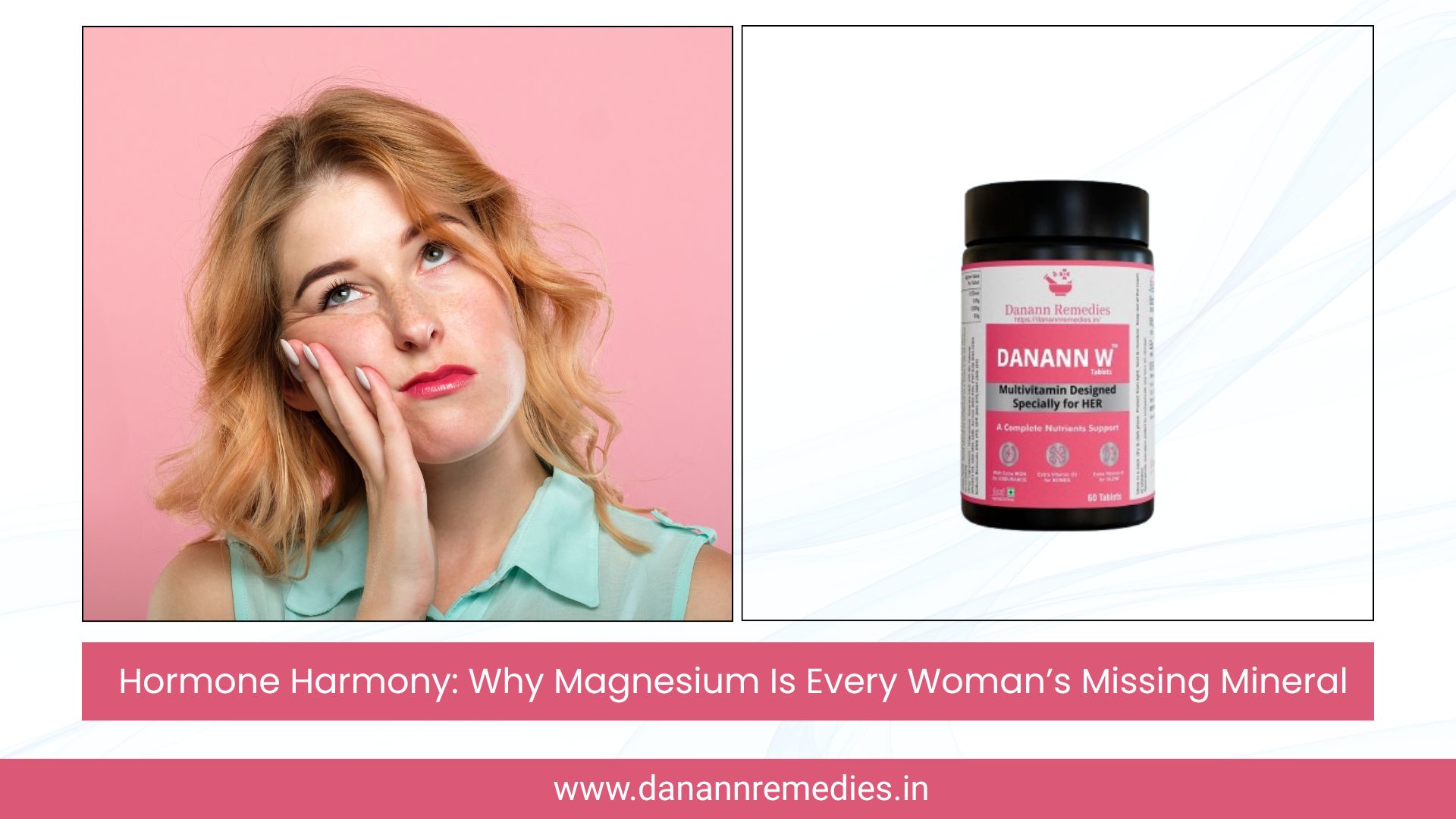 Discover women’s multivitamin supplement with Magnesium