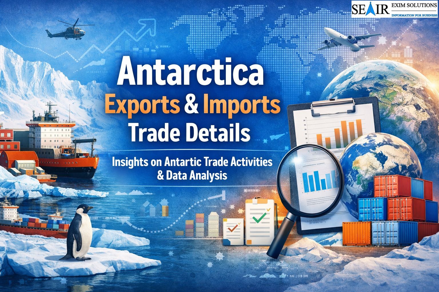 Antarctica Exports and Imports Trade Details: Key Details – Seair Exim Solutions