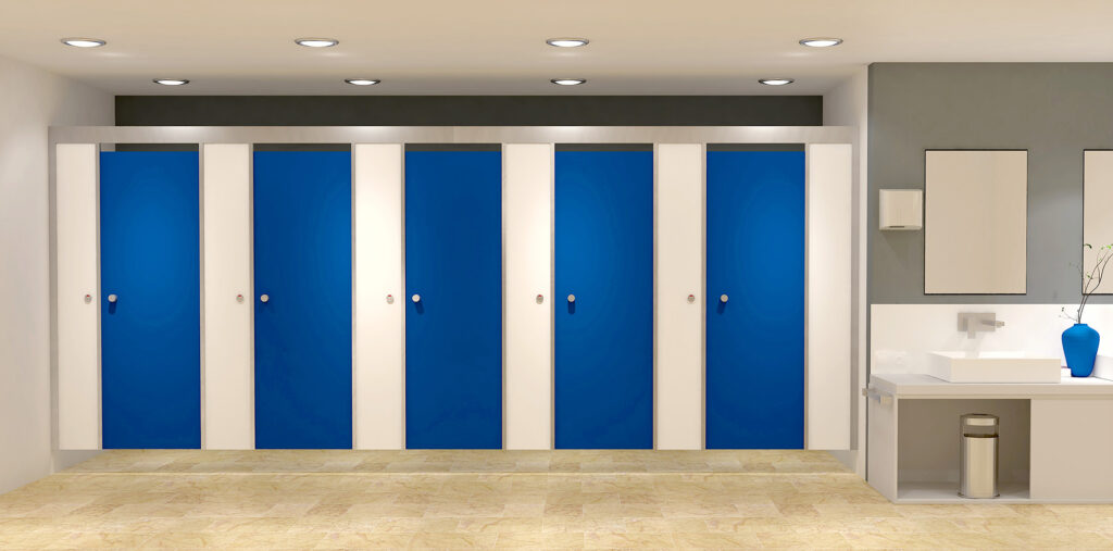 Restroom Cubicles | Partition Manufacturers in Delhi, Noida, Faridabad, Gurgaon India