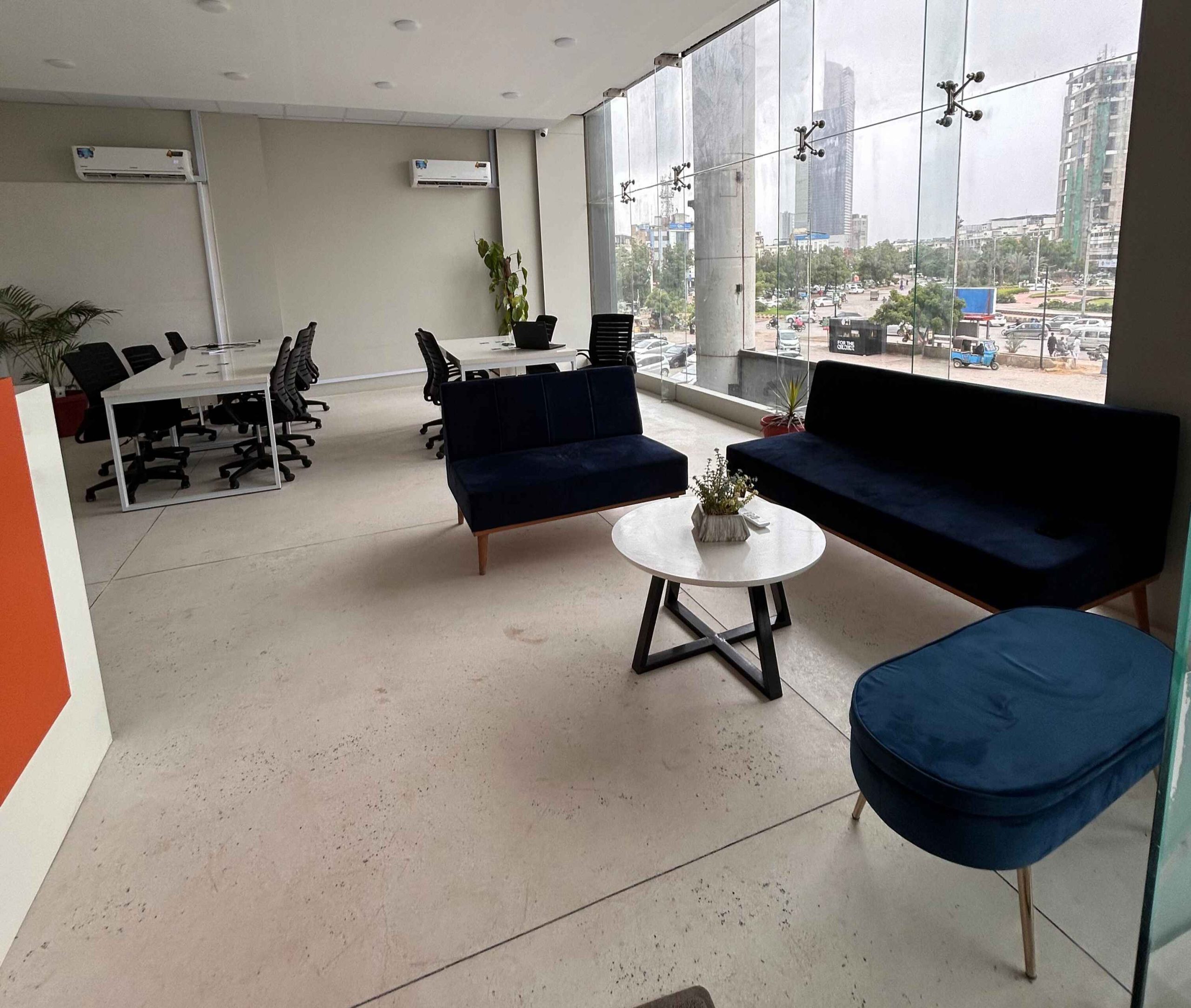 Coworking Space Clifton Karachi | WorkMore COM3 Tower Offices