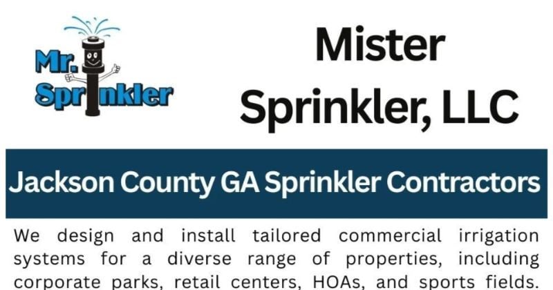 Jackson County GA Sprinkler Contractors