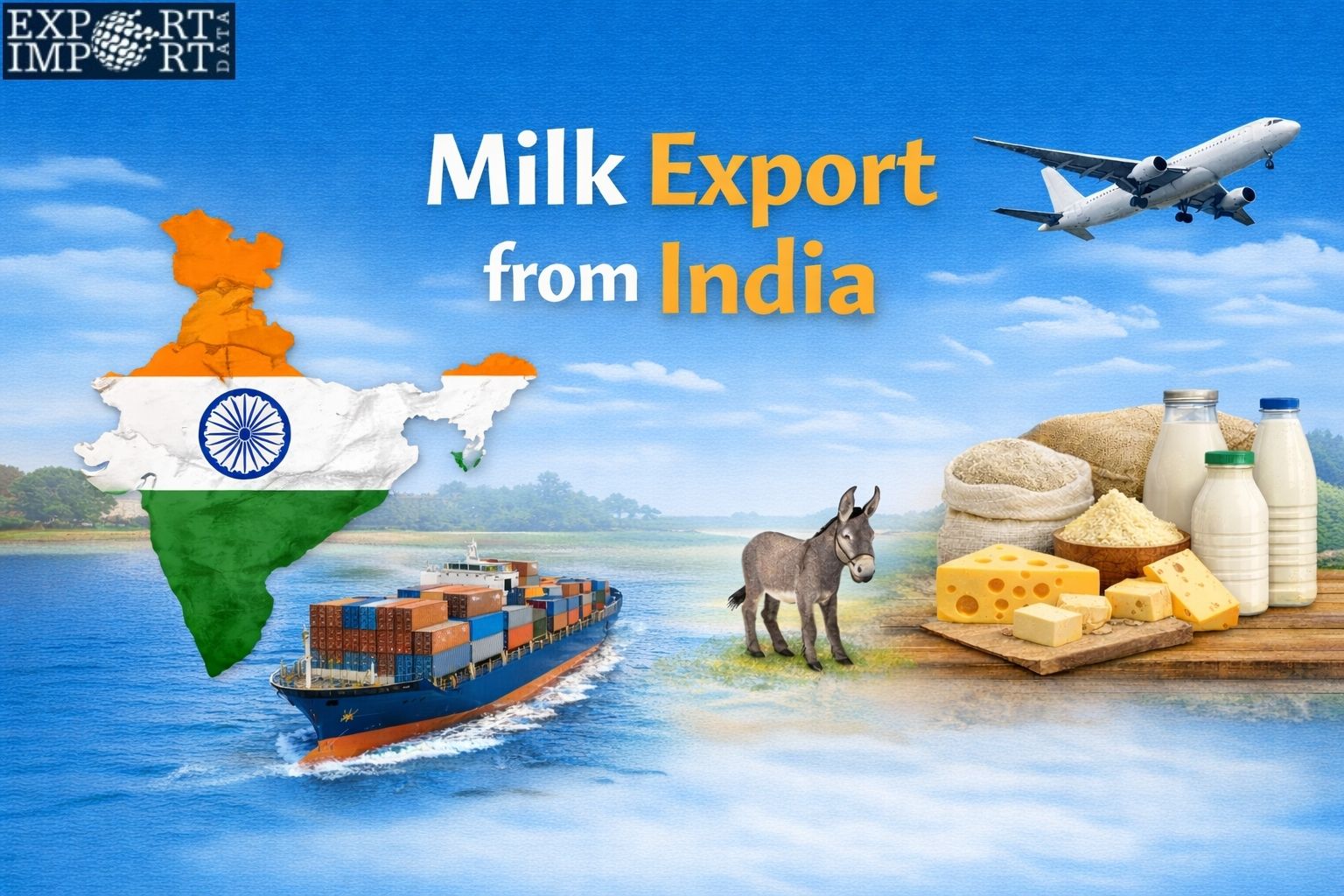 The Growing Influence of India in Global Milk Export Trade – exportimportdata