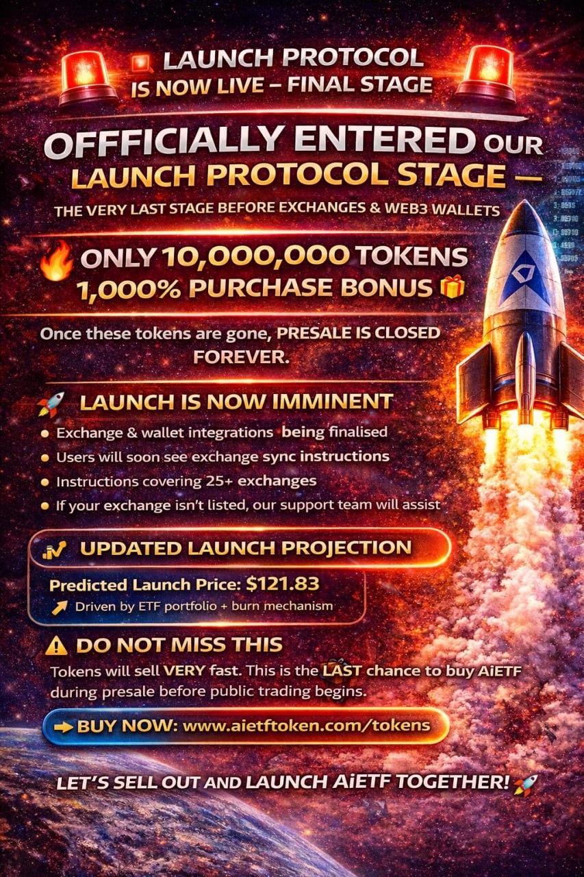 idibaliban75 - ? LAUNCH PROTOCOL IS NOW LIVE – FINAL STAGE ?...