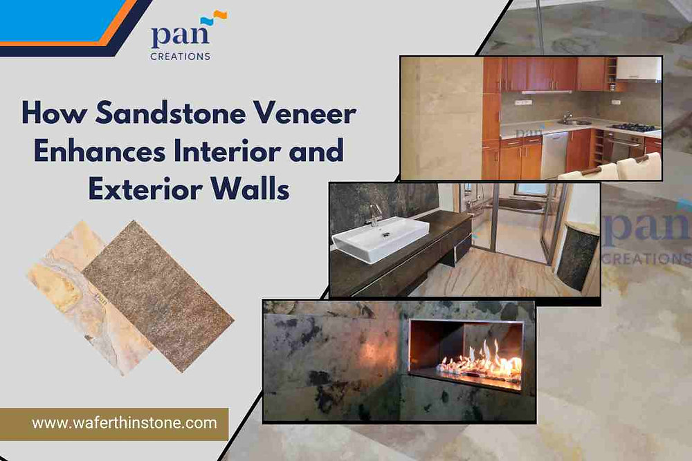 How Sandstone Veneer Enhances Interior and Exterior Walls