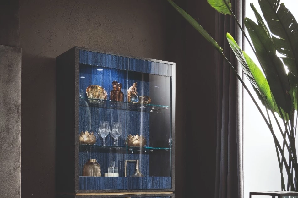 How a Modern China Cabinet Enhances Dining Room Design