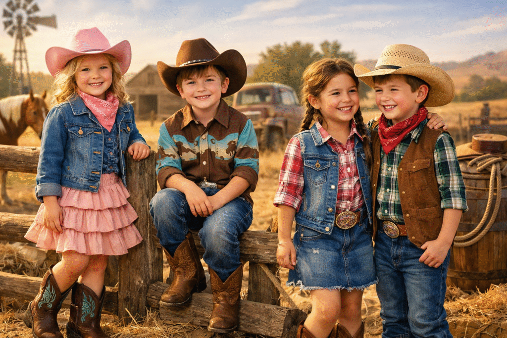 Mix & Match Kids Western Wear: Best Combos for Everyday Comfort