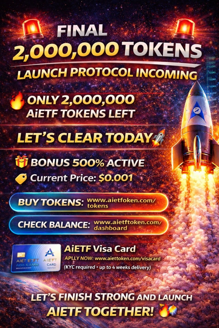 idibaliban75 - ? FINAL 2,000,000 TOKENS – LAUNCH PROTOCOL...