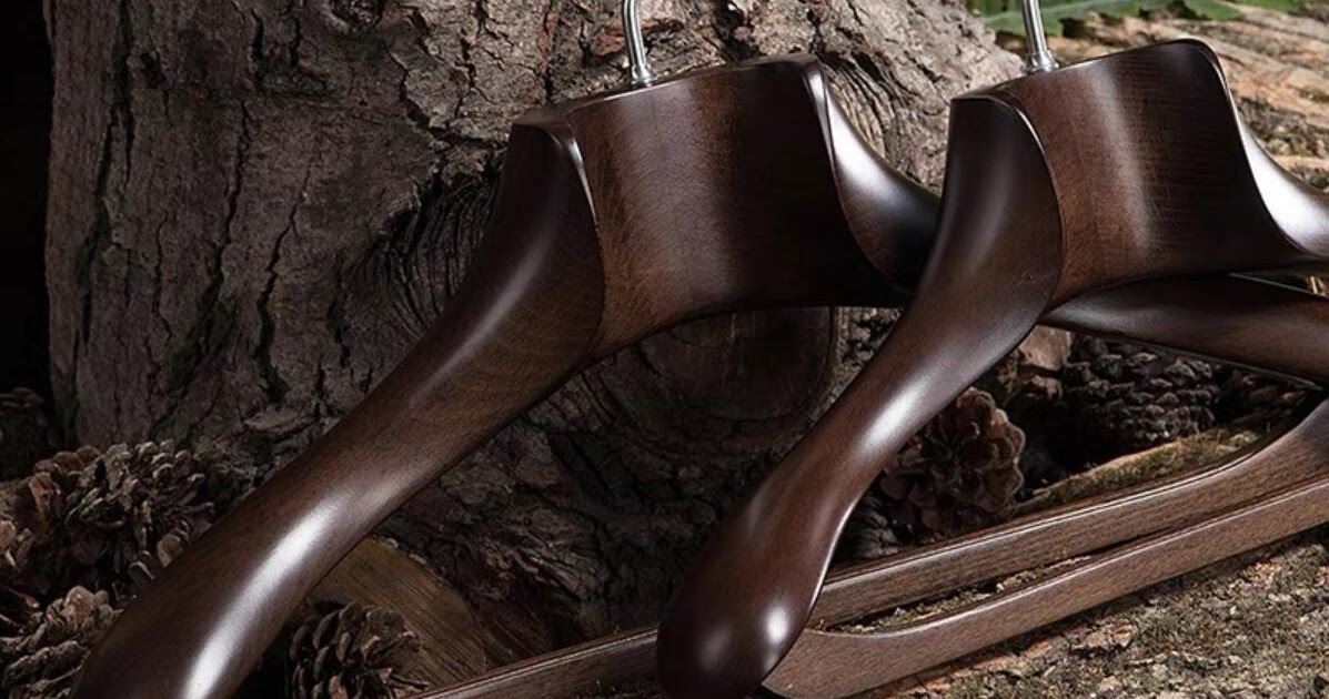 Elevate Your Wardrobe with High Quality Wooden Hangers