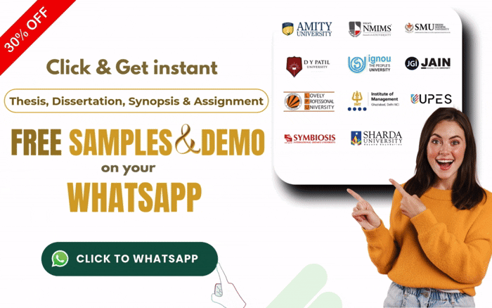 Book Ignou Project Report & Synopsis 2025