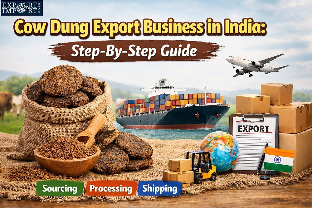 Cow Dung Export Business in India: Step-By-Step Guide