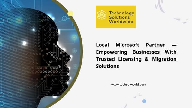 Local Microsoft Partner — Empowering Businesses With Trusted Licensing & Migration Solutions.
